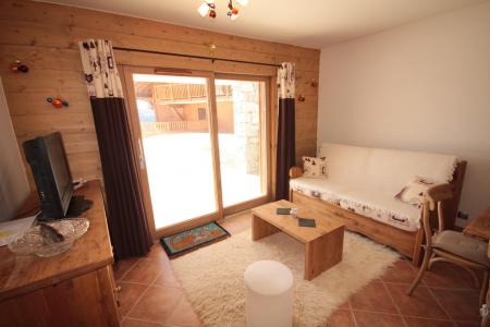 Ski verhuur Appartement 2 kamers 4 personen (01) - Résidence la Perle des Alpes B - Les Saisies - Woonkamer