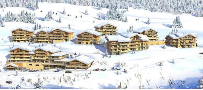 Location au ski Résidence la Perle des Alpes G - Les Saisies - Plan