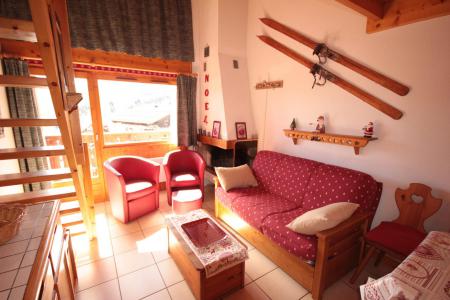 Rent in ski resort 4 room apartment 8 people (006) - Résidence le Byblos - Les Saisies - Living room