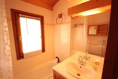 Rent in ski resort 2 room apartment sleeping corner 6 people (A18) - Résidence le Christiania A - Les Saisies - Wash-hand basin