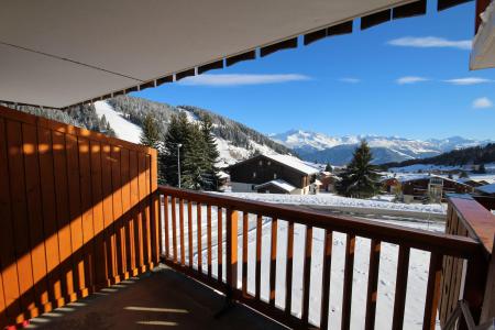 Location au ski Studio coin montagne 4 personnes (A11) - Résidence le Christiania A - Les Saisies - Terrasse