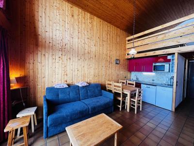 Ski verhuur Appartement 2 kamers mezzanine 7 personen (016) - Résidence le Glacier B - Les Saisies - Binnen