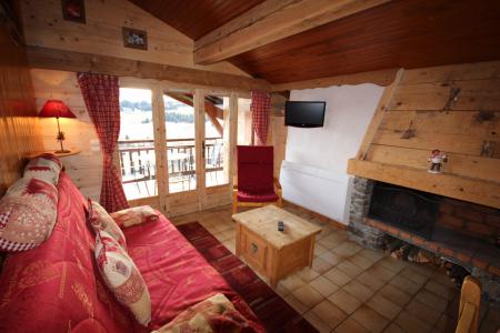 Ski verhuur Appartement 2 kamers bergnis 6 personen (039) - Résidence le Mirantin - Les Saisies - Appartementen