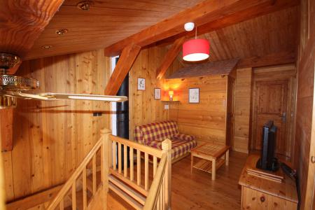 Location au ski Appartement 4 pièces 8 personnes (TAV027) - Résidence le Tavaillon - Les Saisies - Mezzanine mansardée (-1,80 m)