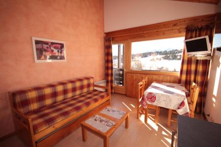 Location au ski Appartement 2 pièces cabine 5 personnes (533) - Résidence le Village 5 - Les Saisies - Banquette