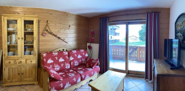 Rent in ski resort 3 room apartment 6 people (02) - Résidence le Village des Lapons C - Les Saisies - Living room