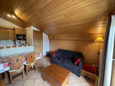 Rent in ski resort 4 room mezzanine apartment 7 people (19) - Résidence le Village des Lapons C - Les Saisies - Living room