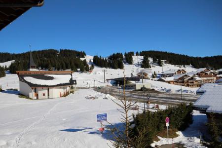 Alquiler al esquí Résidence le Village des Lapons H - Les Saisies - Balcón