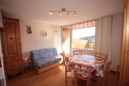 Rent in ski resort 2 room apartment sleeping corner 6 people (033) - Résidence les Brimbelles - Les Saisies - Living room