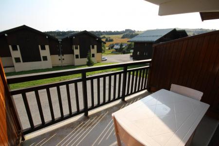 Skiverleih Studio Schlafnische 4 Personen (210) - Résidence les Mélèzes 2 - Les Saisies - Terrasse