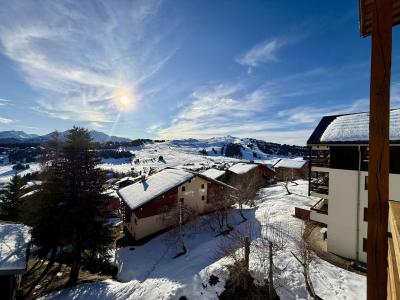 Wynajem na narty Apartament 3 pokojowy z antresolą 5 os&oacute;b (20) - Résidence Lezette 1 - Les Saisies - Zima na zewnątrz