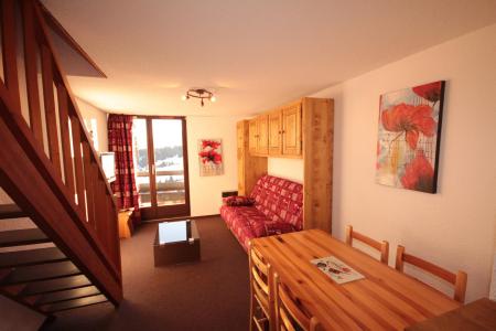 Location au ski Appartement duplex 3 pièces 6 personnes (022) - Résidence Lezette 1 - Les Saisies - Séjour