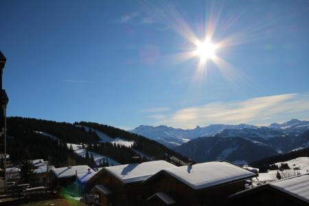 Ski verhuur Studio 3 personen (010) - Résidence Lezette 1 - Les Saisies - Balkon