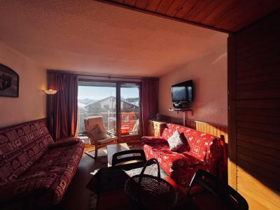 Ski verhuur Studio bergnis 4 personen (110) - Résidence Mont Blanc A - Les Saisies - Binnen
