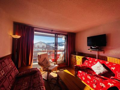 Аренда на лыжном курорте Квартира студия со спальней для 4 чел. (110) - Résidence Mont Blanc A - Les Saisies