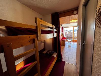 Ski verhuur Studio bergnis 4 personen (112) - Résidence Mont Blanc A - Les Saisies - Stapelbedden