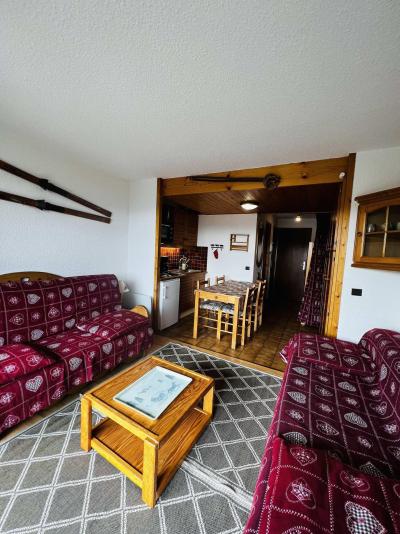 Rent in ski resort Studio sleeping corner 5 people (124) - Résidence Mont Blanc A - Les Saisies - Living room