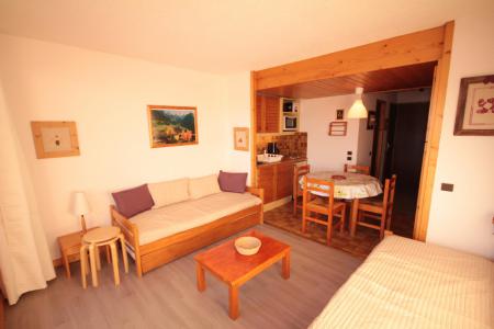 Rent in ski resort 1 room apartment 5 people (MTB219) - Résidence Mont Blanc B - Les Saisies - Living room