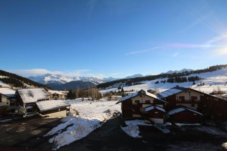 Vacances en montagne Appartement 1 pièces 5 personnes (MTB219) - Résidence Mont Blanc B - Les Saisies - Extérieur hiver