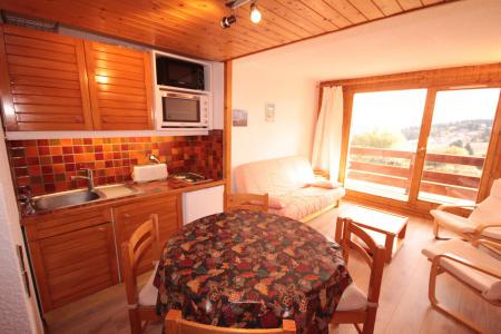Rent in ski resort Studio cabin 4 people (212) - Résidence Mont Blanc B - Les Saisies - Living room