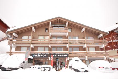 Rent in ski resort Résidence Rond Point - Les Saisies - Winter outside