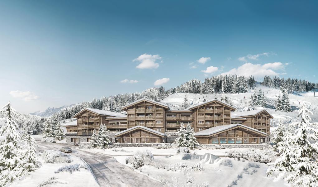 Rent in ski resort Résidence Hameau de l'Ours - Manigod l'Etale - Winter outside