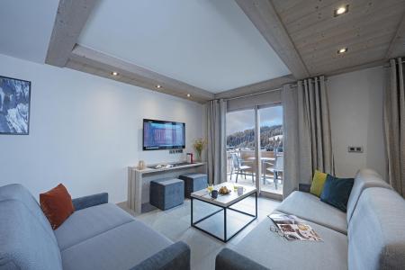 Rent in ski resort Résidence Hameau de l'Ours - Manigod l'Etale - Living room