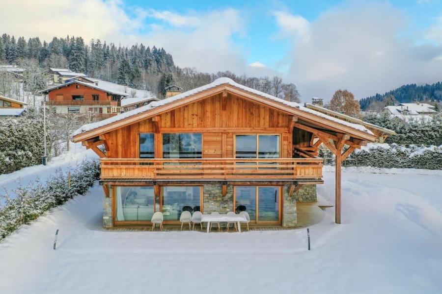 Ski verhuur Chalet 5 kamers mezzanine 8 personen (CLPF) - Chalet La Petite Forêt - Megève - Buiten winter