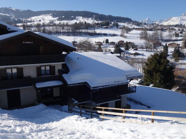 Ski verhuur Appartement 1 kamers 3 personen (1) - Le Petit Sapin - Megève - Buiten winter