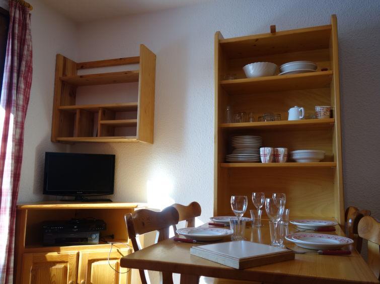 Ski verhuur Appartement 1 kamers 4 personen (1) - Le Petit Sapin - Megève - Woonkamer