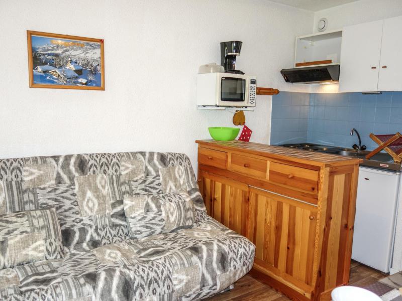 Rent in ski resort 1 room apartment 2 people (1) - Le Sapin - Megève - Living room