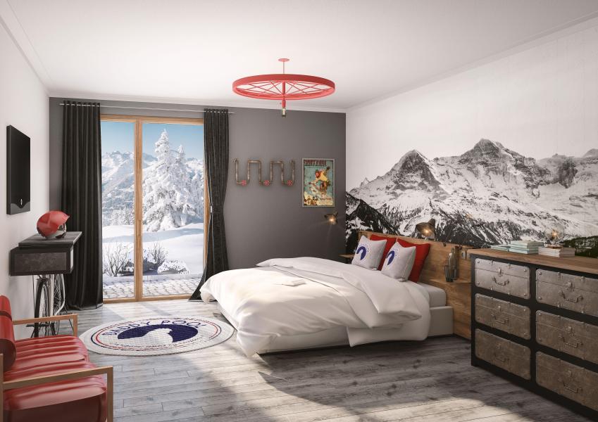 Rent in ski resort Résidence Terresens L’Eclat des Veriaz - Megève - Bedroom