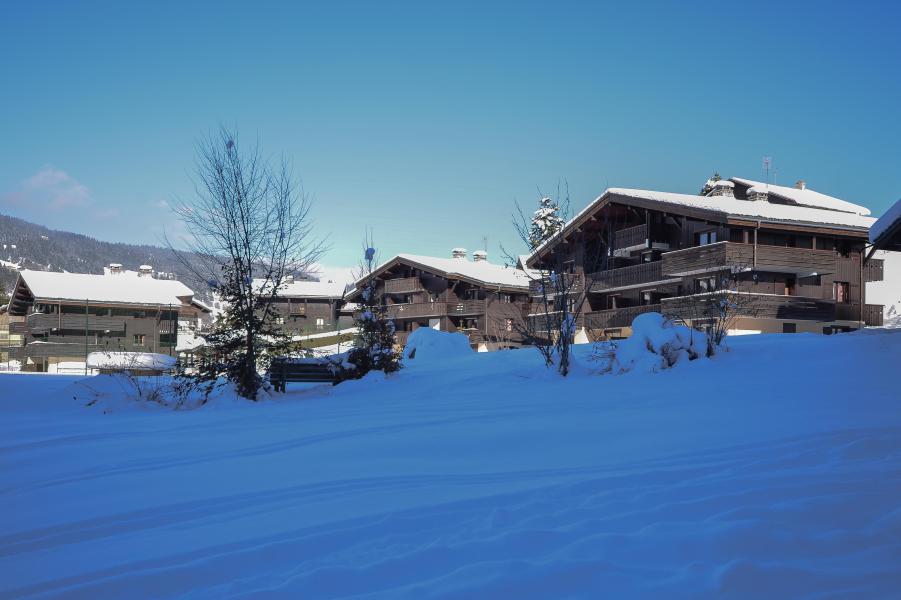 Аренда на лыжном курорте VVF Résidence Megève Mont Blanc - Megève - зимой под открытым небом