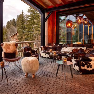 Rent in ski resort Arboisie - Megève - Inside