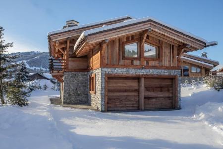 Rent in ski resort 5 room duplex chalet 10 people (CLCB) - Chalet Le Chardon Bleu - Megève - Winter outside