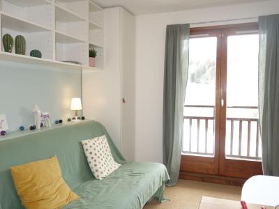 Ski verhuur Appartement 1 kamers 4 personen (1) - Le Petit Sapin - Megève - Woonkamer