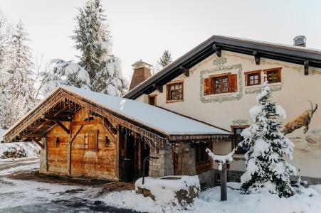 Rent in ski resort Les Chalets du Mont d'Arbois - Megève - Winter outside