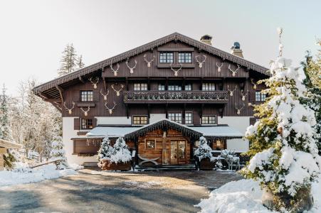 Rent in ski resort Les Chalets du Mont d'Arbois - Megève - Winter outside