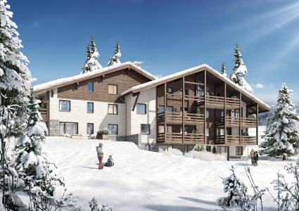 Urlaub in den Bergen Résidence Terresens L’Eclat des Veriaz - Megève - Draußen im Winter