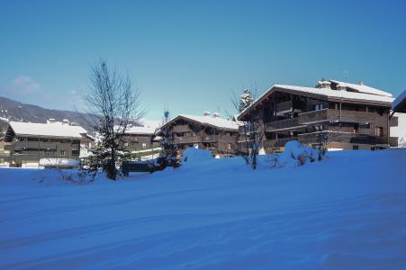 Skiverleih VVF Résidence Megève Mont Blanc - Megève - Draußen im Winter