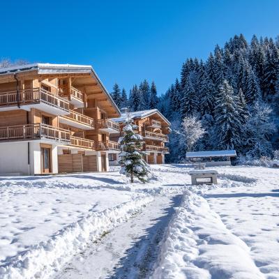 Soggiorno sugli sci VVF Résidence Megève Mont Blanc - Megève - Esteriore inverno