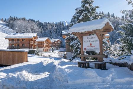 Skiverleih VVF Résidence Megève Mont Blanc - Megève - Draußen im Winter