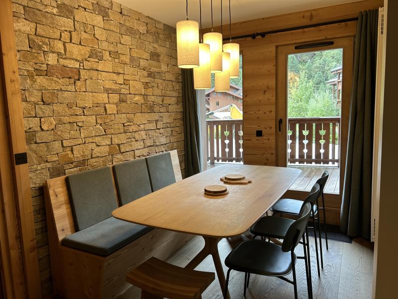 Skiverleih 7 Zimmer Chalet für 12 Personen - Chalet Individuel Tueda - Méribel-Mottaret - Wohnzimmer