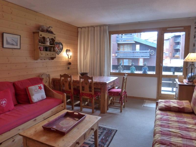 Ski verhuur Appartement 2 kamers 4 personen (2) - La Résidence Candide - Méribel-Mottaret - Woonkamer