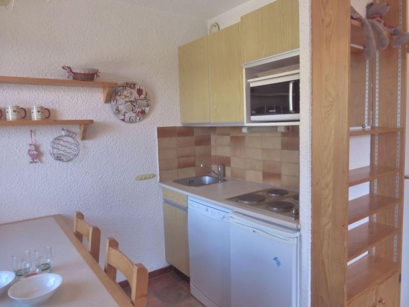 Skiverleih 2-Zimmer-Appartment für 5 Personen (LACD02R) - La Résidence le Lac Blanc - Méribel-Mottaret - Küche