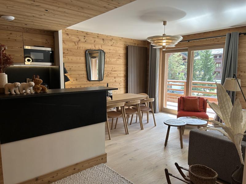 Skiverleih 3-Zimmer-Appartment für 6 Personen (2) - Les Chalets de Tueda - Méribel-Mottaret - Wohnzimmer