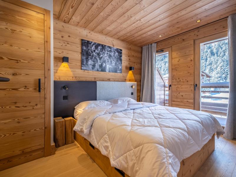 Skiverleih 3-Zimmer-Holzhütte für 8 Personen (1) - Les Chalets de Tueda - Méribel-Mottaret - Schlafzimmer