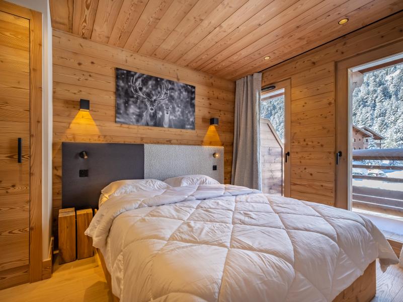 Skiverleih 3-Zimmer-Holzhütte für 8 Personen (1) - Les Chalets de Tueda - Méribel-Mottaret - Schlafzimmer