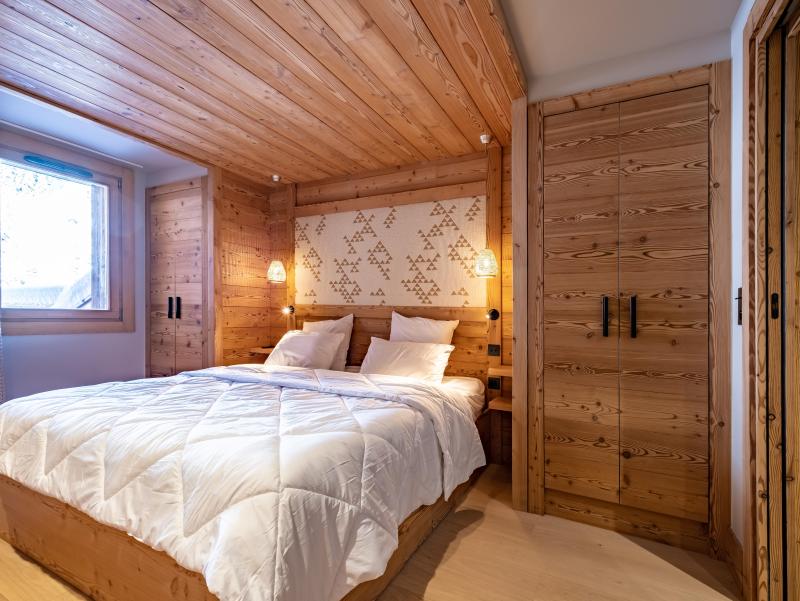 Skiverleih 3-Zimmer-Holzhütte für 8 Personen (1) - Les Chalets de Tueda - Méribel-Mottaret - Schlafzimmer