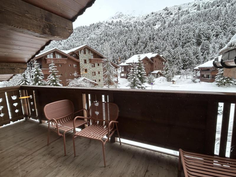 Rent in ski resort 4 room apartment 10 people (4) - Les Chalets de Tueda - Méribel-Mottaret - Terrace